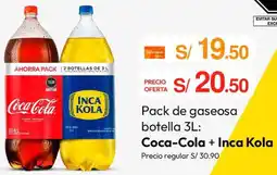 Metro Coca-Cola + Inca Kola oferta