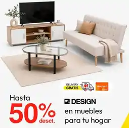 Metro Design en muebles para tu hogar oferta