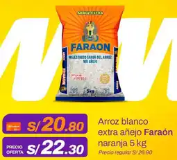 Metro Arroz blanco extra añejo Faraón naranja oferta