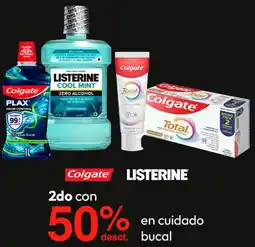Metro Colgate, Listerine en cuidado bucal oferta