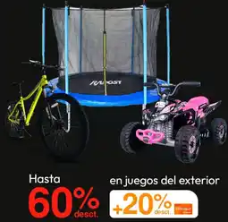 Metro en juegos del exterior oferta