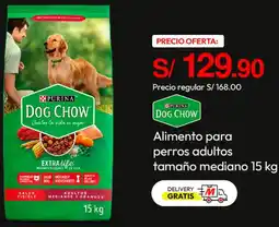 Metro Purina dog chow Alimento para perros adultos tamaño mediano oferta