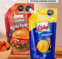 Plaza Vea Libby's crema mostaza / ketchup dp oferta