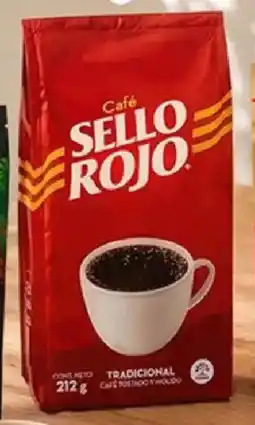 Plaza Vea Sello rojo café tostado molido bl oferta