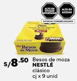 Plaza Vea Nestlé besos de moza clásico cj oferta