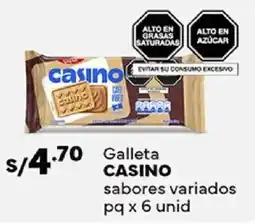 Plaza Vea Casino galleta sabores variados pq oferta