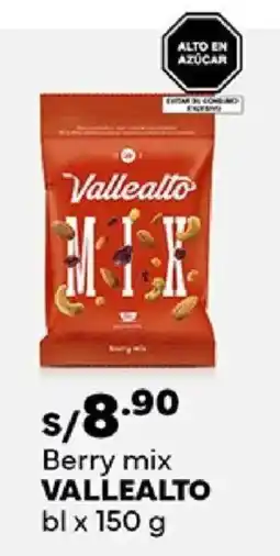 Plaza Vea Vallealto berry mix bl oferta