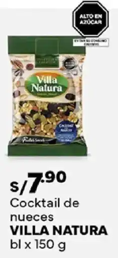 Plaza Vea Villa natura cocktail de nueces bl oferta