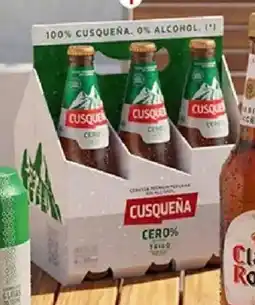 Plaza Vea Cusqueña cerveza cero trigo oferta
