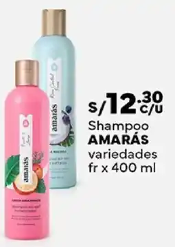 Plaza Vea Amarás shampoo variedades fr oferta