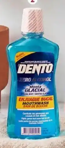 Plaza Vea Dento enjuague bucal menta glacial fr oferta