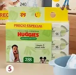Plaza Vea Huggies toallitas húmedas limpieza efectiva pq oferta