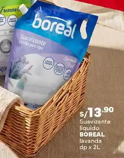 Plaza Vea Boreal suavizante líquido lavanda dp oferta