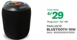 Marcimex Nium parlante bluetooth 10w oferta