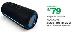 Marcimex Nium parlante bluetooth 20w oferta