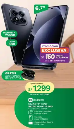 Marcimex Xiaomi smartphone redmi note 15 pro oferta