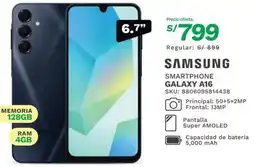 Marcimex Samsung smartphone galaxy A16 oferta