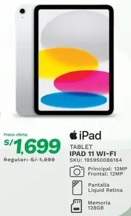 Marcimex Ipad tablet ipad 11 wi-fi oferta