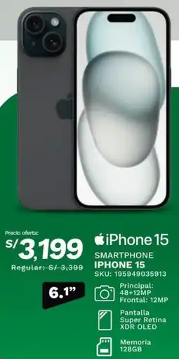 Marcimex Smartphone iPhone 15 oferta