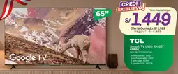 Marcimex TCL Smart TV UHD 4K 65" 65P6K oferta