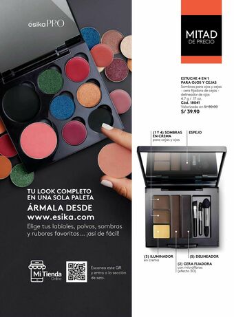 Ésika Estuche 4 en 1 para ojos y cejas oferta