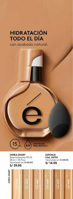 Ésika Base de maquillaje hidra smart oferta