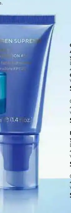 Ésika Loción hidratante con fps 20 45+ oxygen supreme oferta