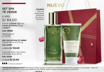L'Bel Set spa té verde oferta