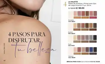 L'Bel La palette paleta de sombras y primer para ojos de larga duración 11 g oferta