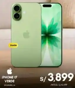 La Curacao IPHONE 17 VERDE oferta