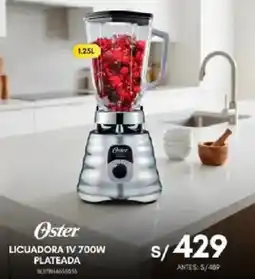 La Curacao Oster licuadora IV 700w plateada oferta