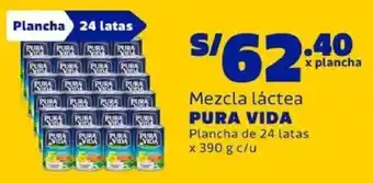 Pura vida mezcla láctea