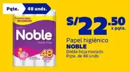 Makro Noble papel higiénico oferta