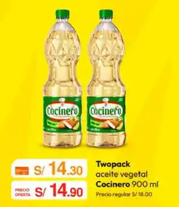 Metro Cocinero aceite vegetal oferta
