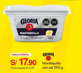 Metro Gloria mantequilla con sal oferta