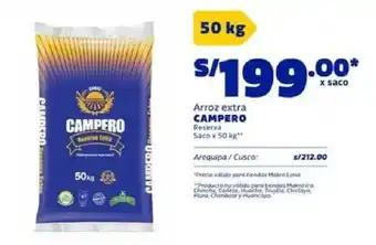 Arroz extra Campero Reserva