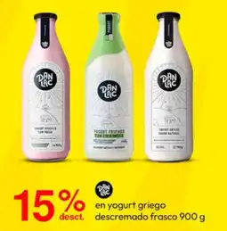 Metro Dan lac yogurt griego descremado oferta