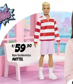 Plaza Vea Mattel ken fashionista oferta