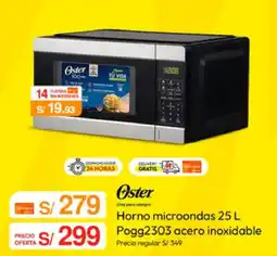 Metro Oster horno microondas 25 l oferta