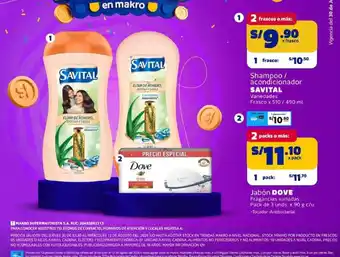 Savital shampoo acondicionador