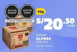 Makro Alpesa salsas caja oferta