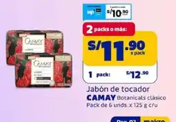 Makro Camay jabón de tocador botanicals clásico oferta