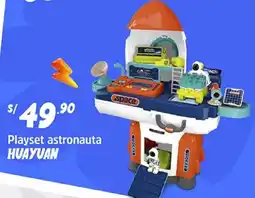 Plaza Vea Huayuan playset astronauta oferta