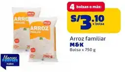 Makro M&K arroz familiar oferta