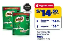 Makro Milo fortificante granulado oferta
