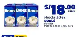 Makro Bonlé mezcla láctea familiar oferta