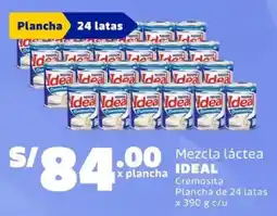 Makro Ideal mezcla láctea cremosita oferta
