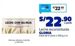 Makro Gloria leche reconstituida oferta