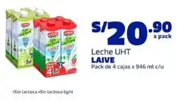 Makro Laive leche uht oferta