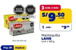 Makro Laive mantequilla oferta